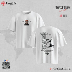 Drop Shoulder T-Shirt (Anime-Pain)